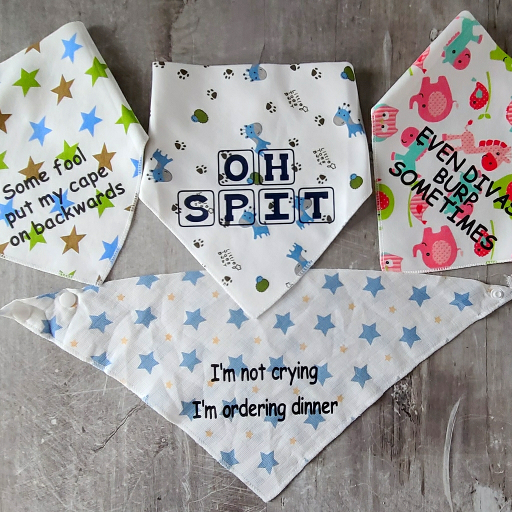 Baby Hankerchief Bibs
